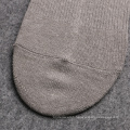 Hot selling cotton low cut mens no show socks non slip for summer